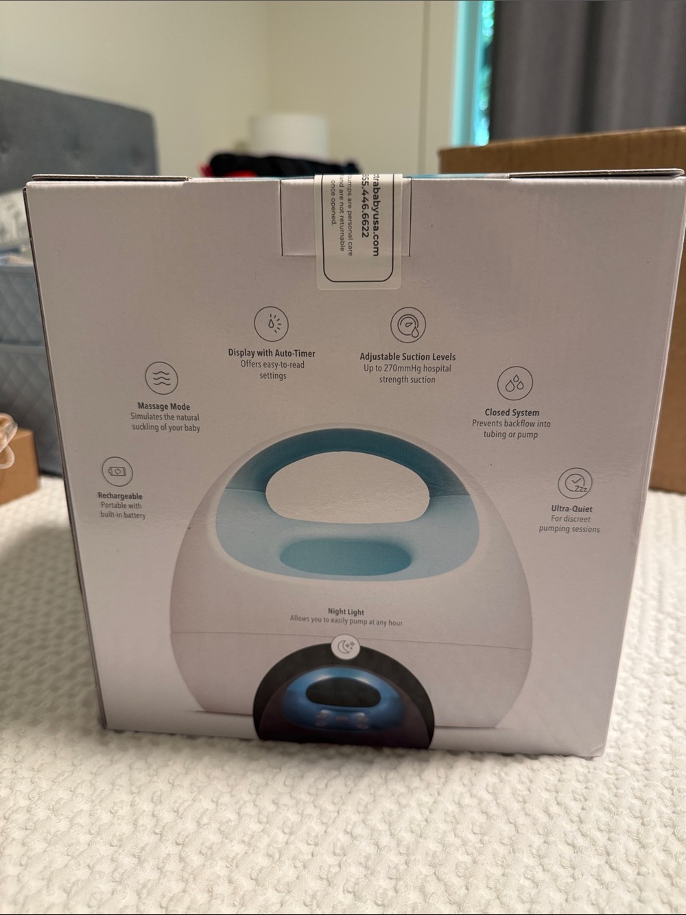 Spectra S1 Electric Breast Pump - Picture 12 of 14